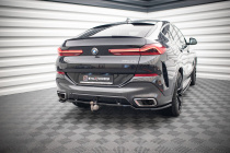 BMW X6 M-Paket 2019+ Bakre Splitter (Med Splitters) Passar Dragkrok V.3 Maxton Design